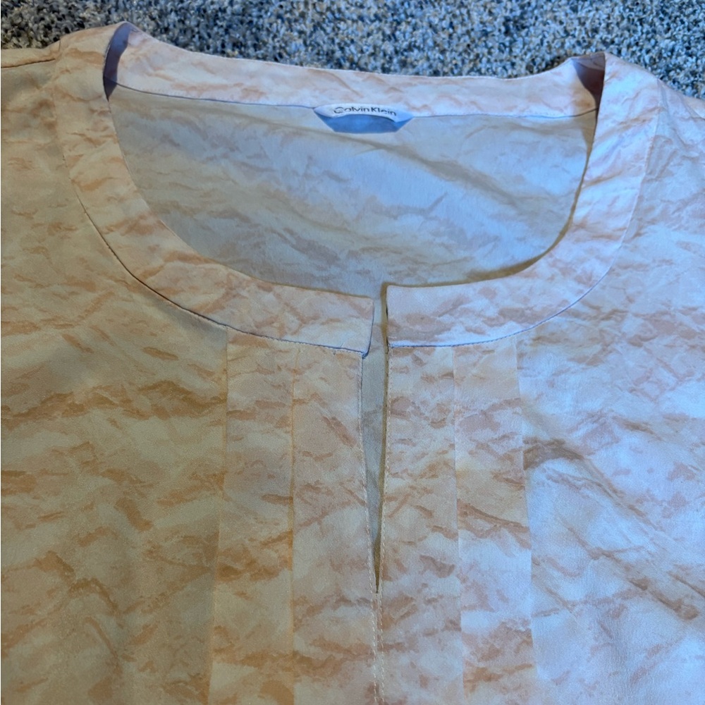 Calvin Klein Light Peach Tank Top - Picture 3 of 4